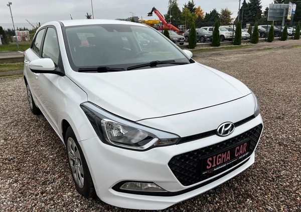 Hyundai i20 cena 33900 przebieg: 168000, rok produkcji 2017 z Goleniów małe 742
